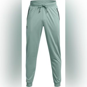 Under Armour Men's Sportstyle Joggers in Fresco Green/ Black